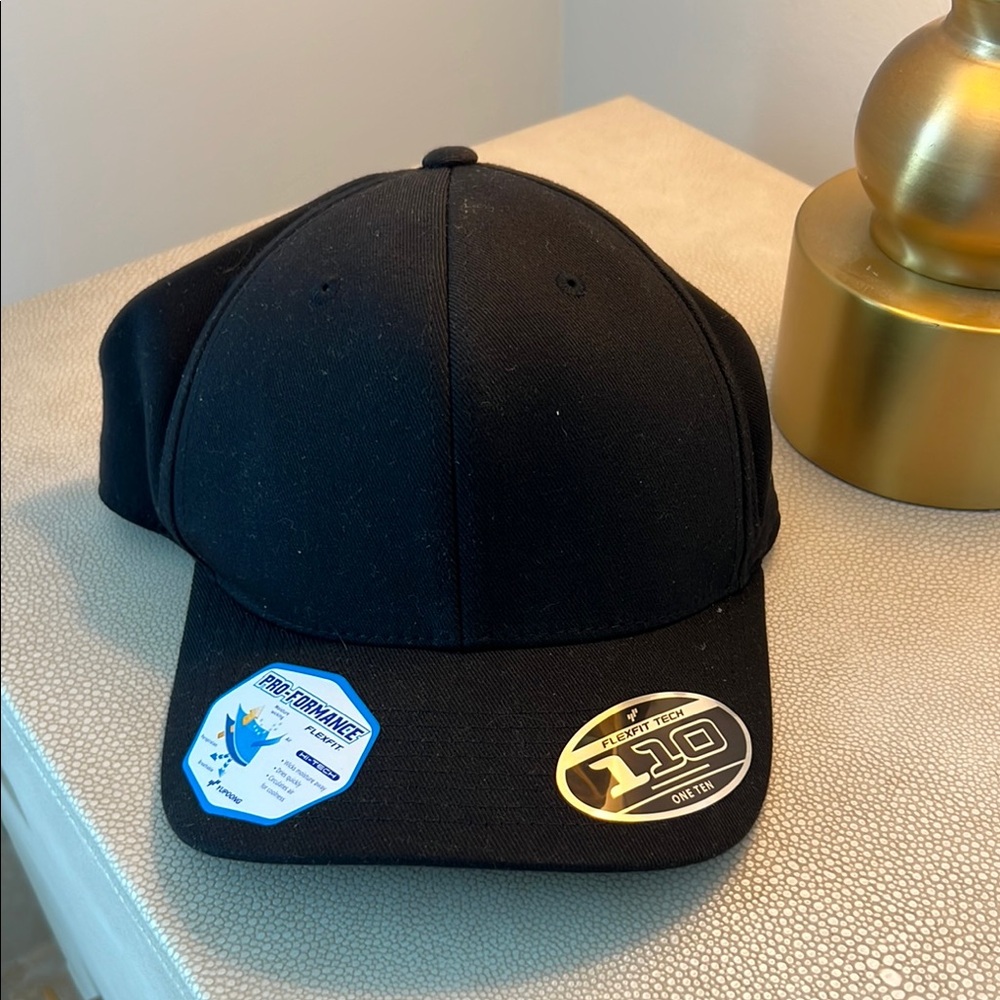 Black Flexfit 110 Baseball Cap